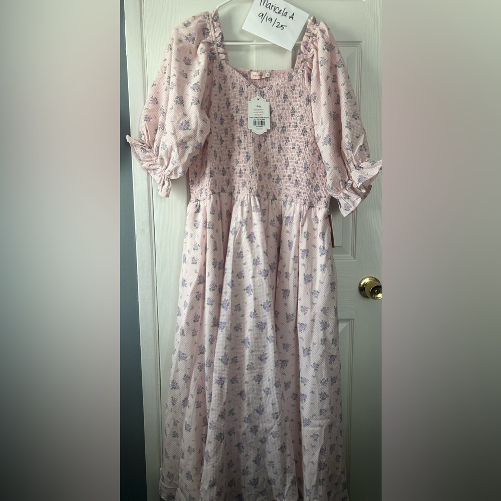 Ivy City Co Purple Gingham Teagan size 1x